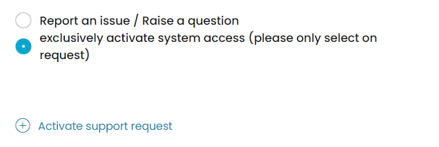 Giving access to remote support
